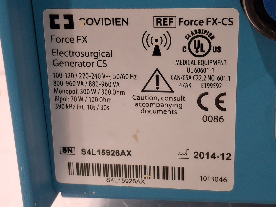 Covidien Force FX-CS Electrosurgical Unit