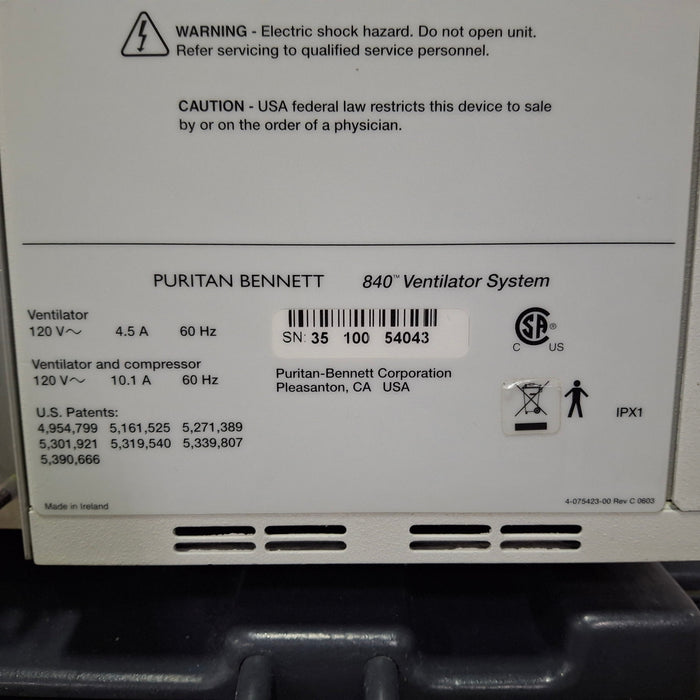 Puritan Bennett 840 Ventilator