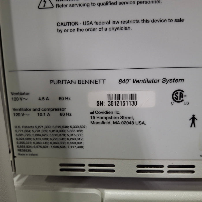 Puritan Bennett 840 Ventilator