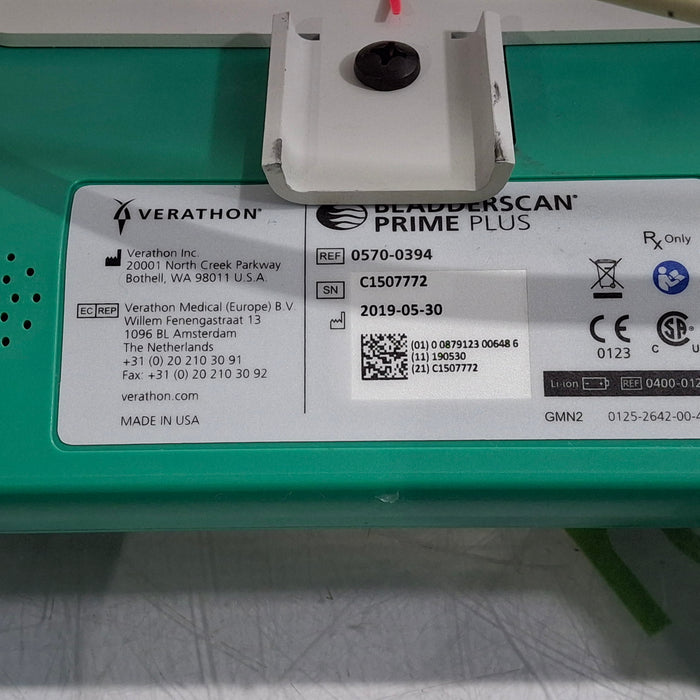 Verathon Medical, Inc Prime Plus Bladder Scanner