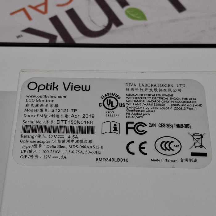 Diva Laboratories Optik View LCD Monitor