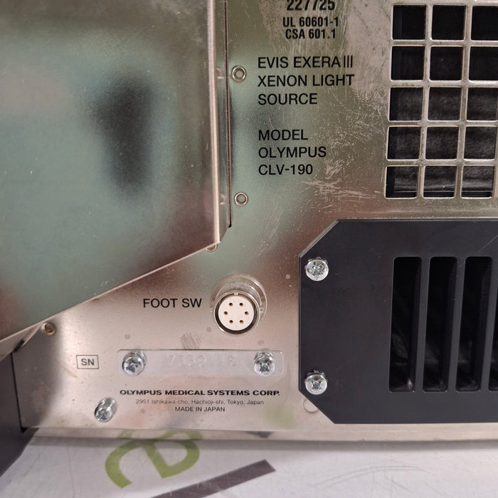 Olympus CLV-190 Light Source