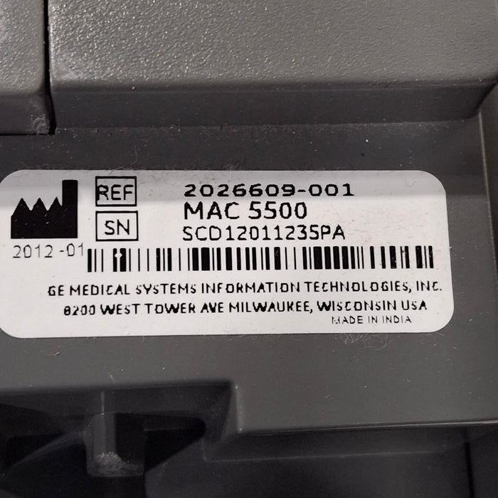 GE Healthcare MAC 5500 ECG without CAM Module