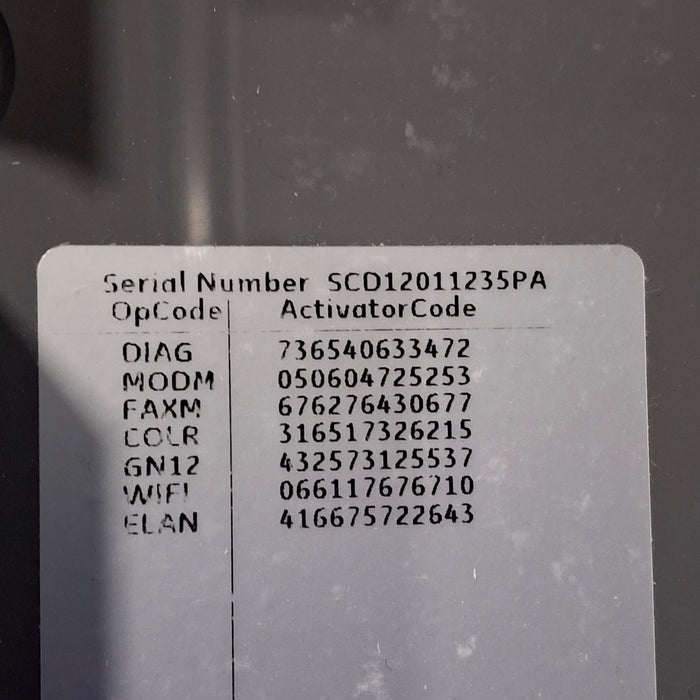 GE Healthcare MAC 5500 ECG without CAM Module