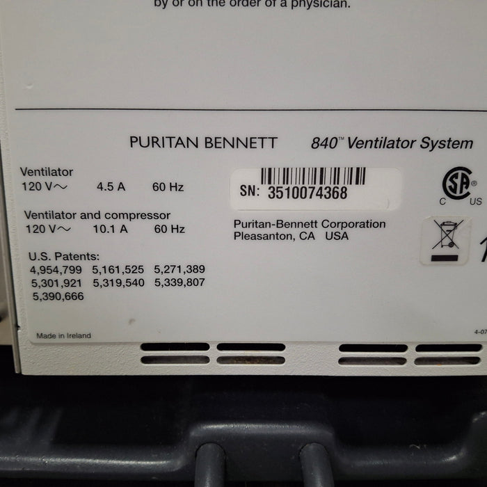 Puritan Bennett 840 Ventilator