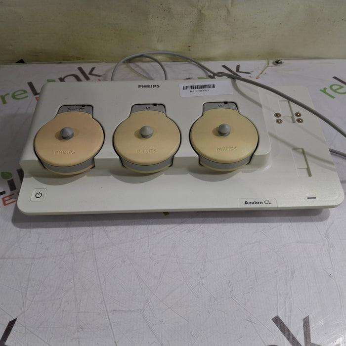 Philips Avalon CL Fetal Transducer Base Station w/Fetal US/Toco