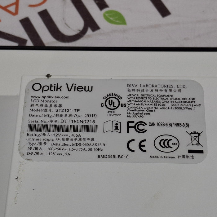 Diva Laboratories Optik View LCD Monitor
