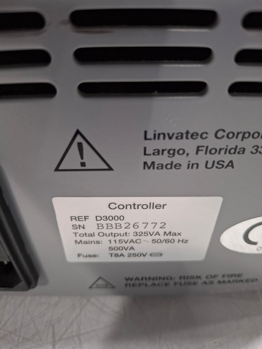 Linvatec D3000 Advantage Shaver Console