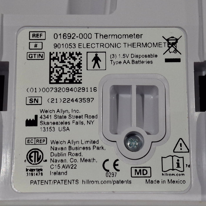 Welch Allyn SureTemp Plus 692 Thermometer