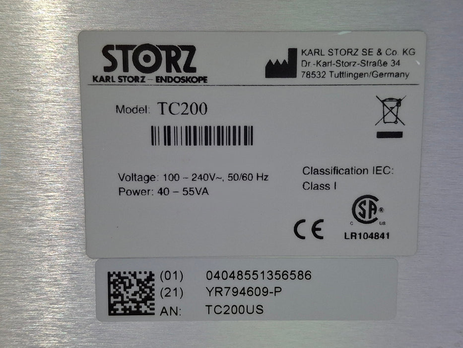 Karl Storz Image1 S TC200 Spies Camera System Console