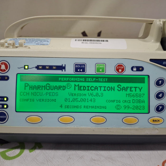 Smiths Medical Medfusion 3500 Version 6 Syringe Infusion Pump