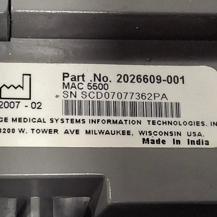 GE Healthcare MAC 5500 ECG without CAM Module
