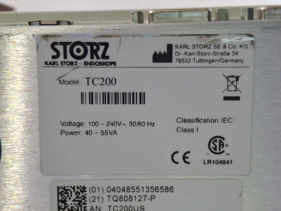 Karl Storz Image1 S TC200 Spies Camera System Console