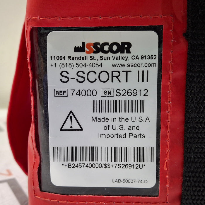 SSCOR, Inc. S-SCORT III Suction Unit