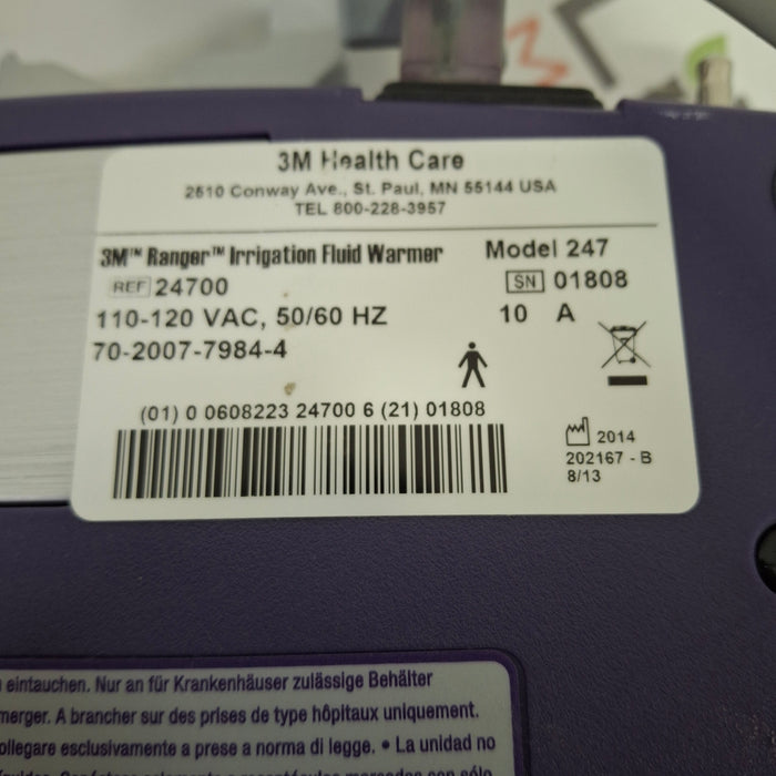 3M Ranger Model 247 Fluid Warming Unit