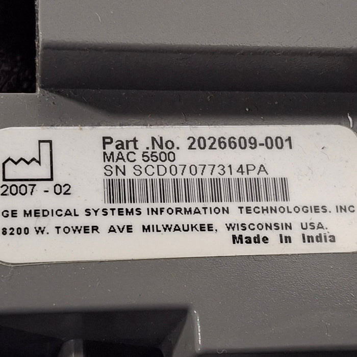 GE Healthcare MAC 5500 ECG without CAM Module