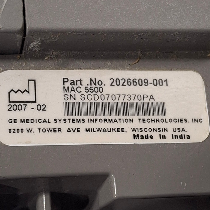 GE Healthcare MAC 5500 ECG without CAM Module
