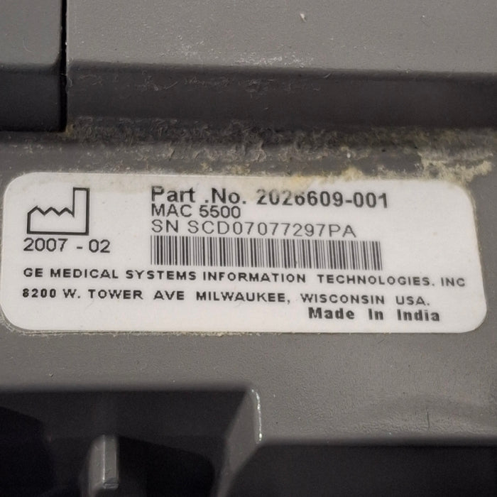 GE Healthcare MAC 5500 ECG without CAM Module