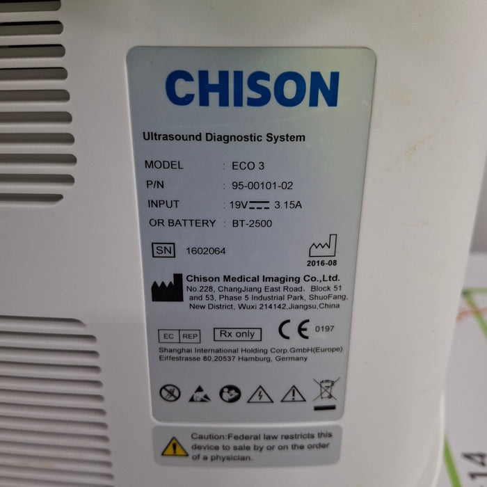 Chison Medical Imaging Co.,Ltd. ECO 3 Ultrasound