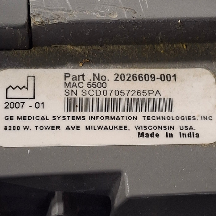 GE Healthcare MAC 5500 ECG without CAM Module