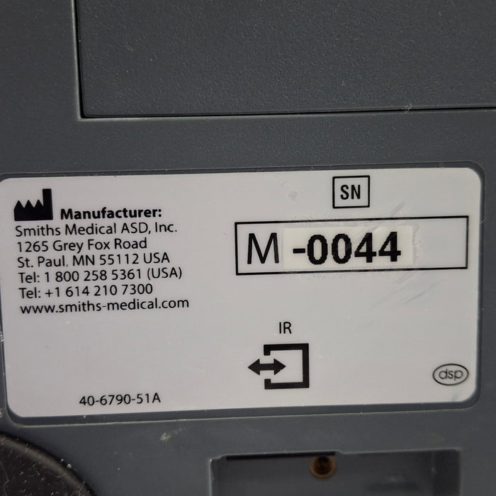 Smiths Medical Medfusion 3500 Version 6 Syringe Infusion Pump