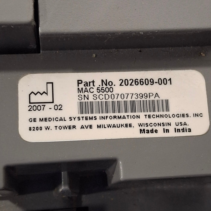 GE Healthcare MAC 5500 ECG without CAM Module