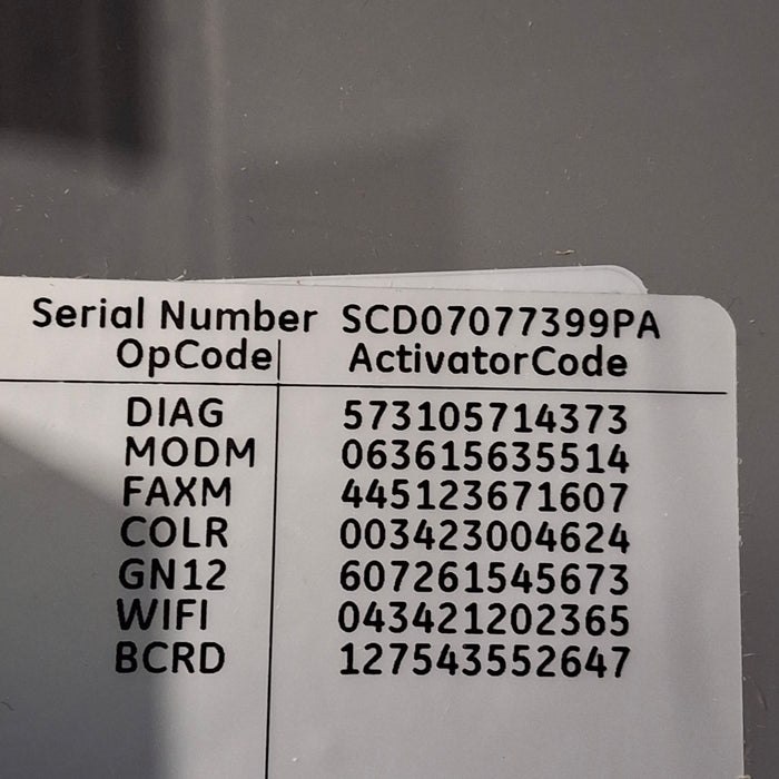 GE Healthcare MAC 5500 ECG without CAM Module