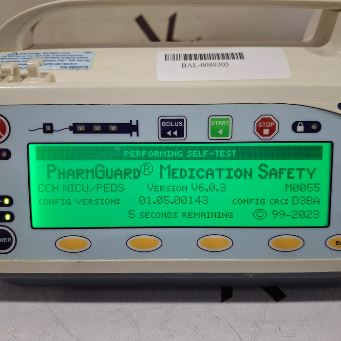 Smiths Medical Medfusion 3500 Version 6 Syringe Infusion Pump