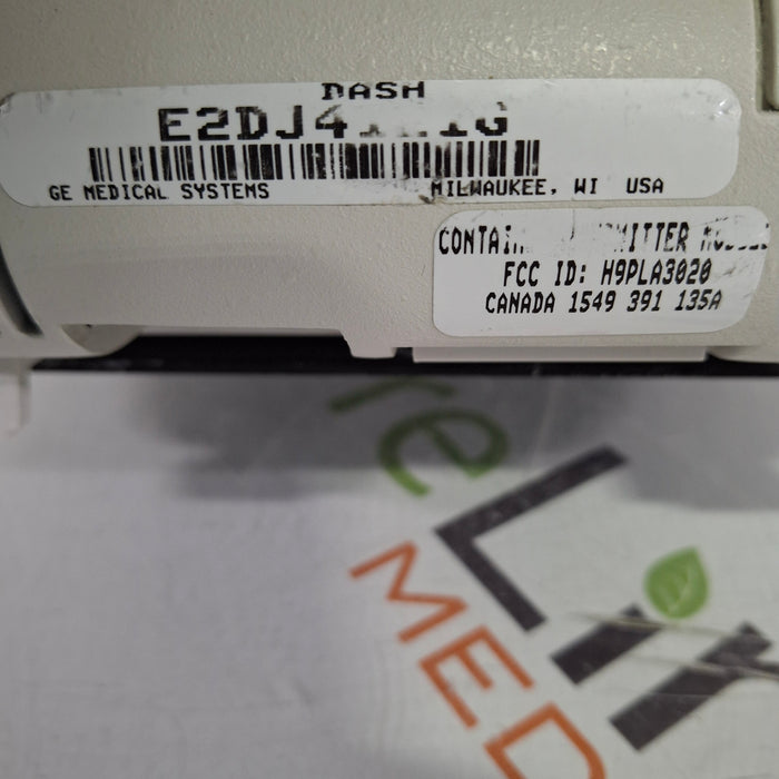 GE Healthcare Dash 4000 - GE/Nellcor SpO2 Patient Monitor