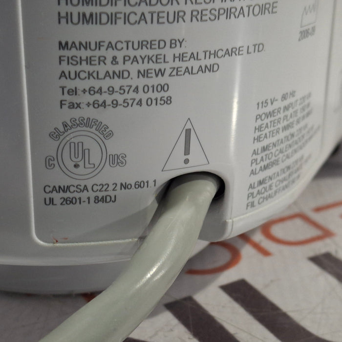 Fisher & Paykel MR850JHU Humidifier