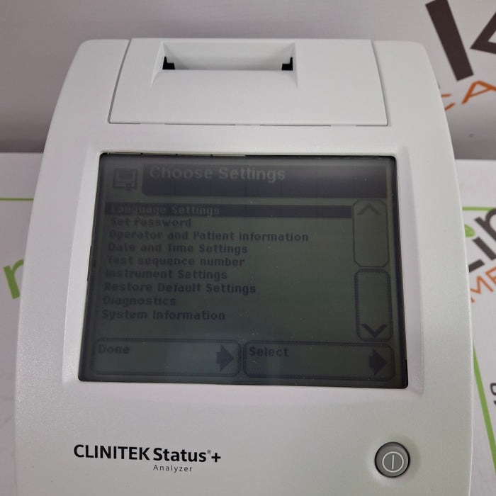 Siemens Clinitek Status + Urine Analyzer