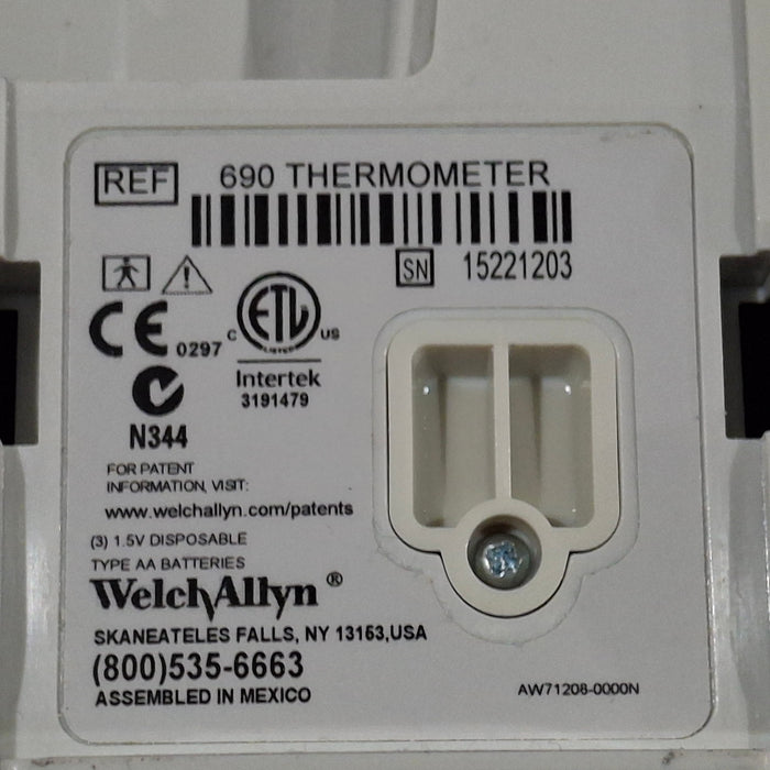 Welch Allyn SureTemp Plus 690 Thermometer