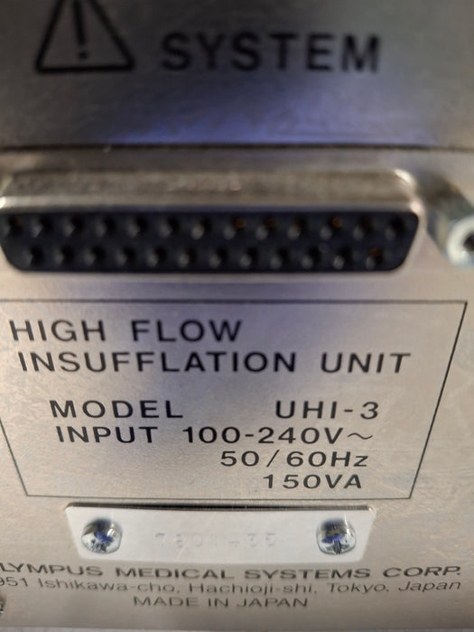 Olympus UHI-3 High Flow Insufflator