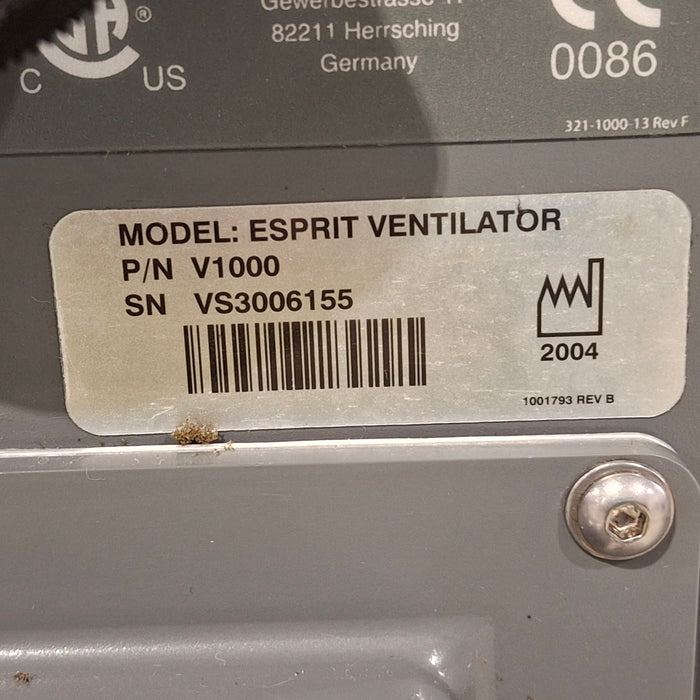 Respironics Esprit Ventilator