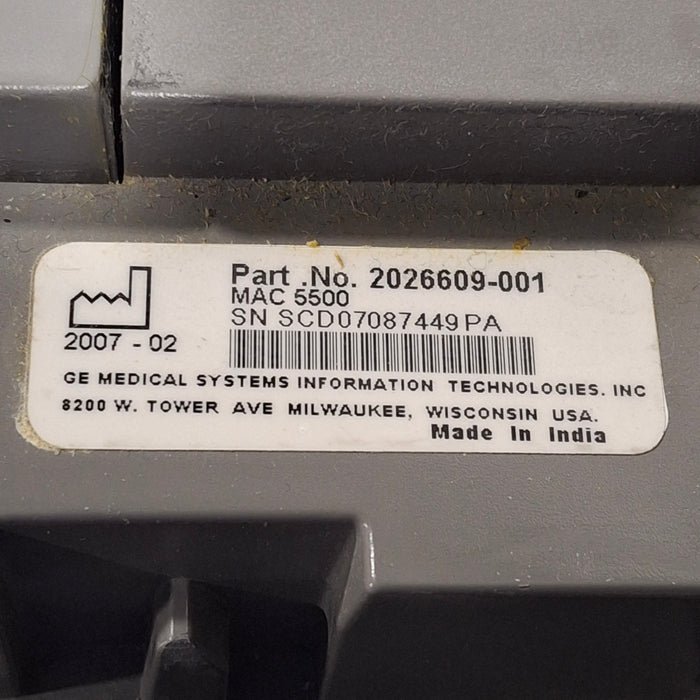 GE Healthcare MAC 5500 ECG without CAM Module