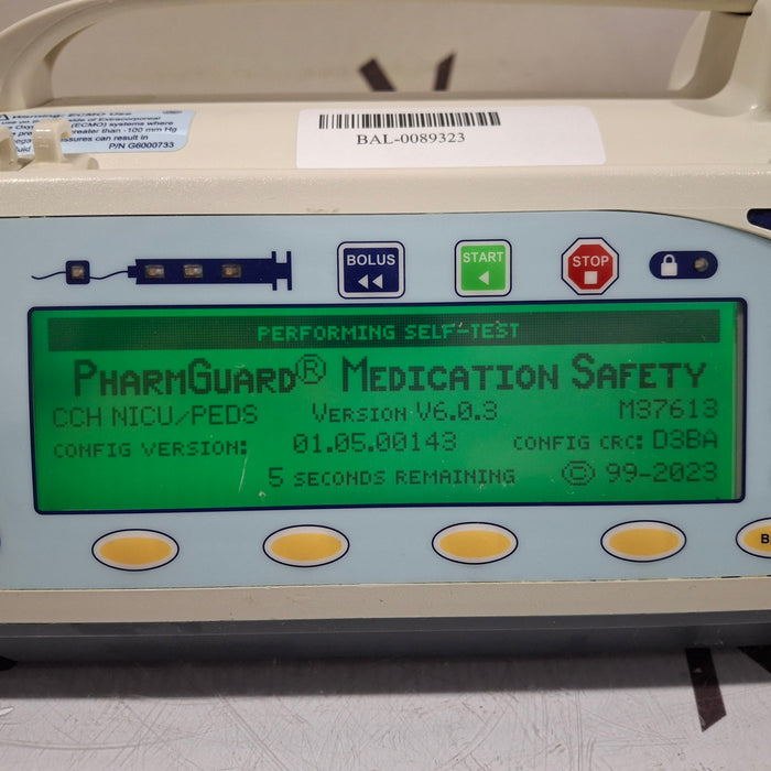 Smiths Medical Medfusion 3500 Version 6 Syringe Infusion Pump