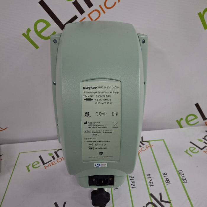 Stryker SmartPump Dual Channel Tourniquet