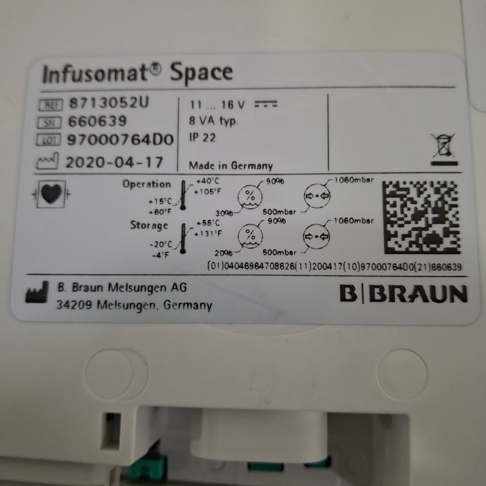 B. Braun Infusomat Space Infusion Pump
