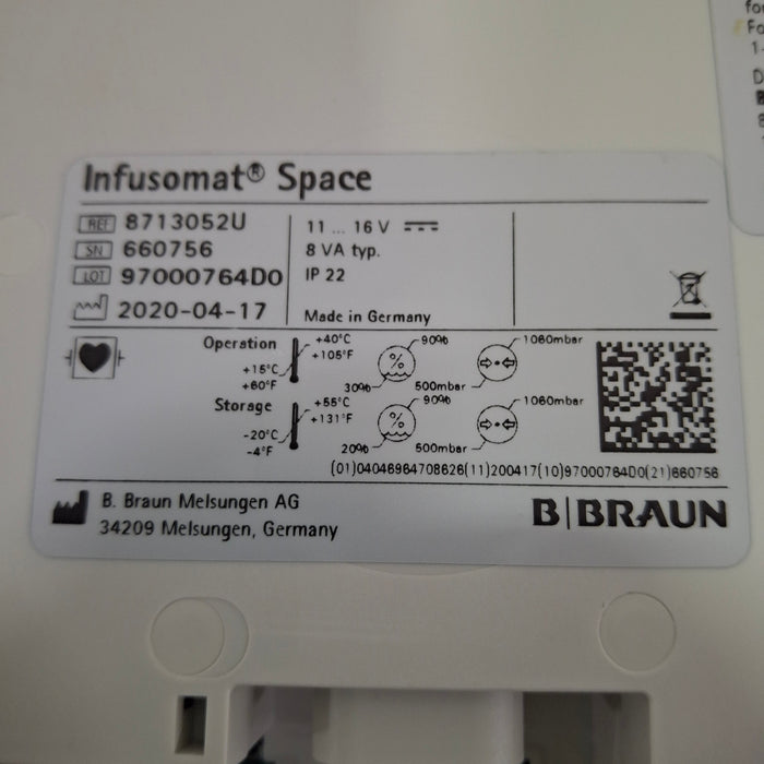 B. Braun Infusomat Space Infusion Pump