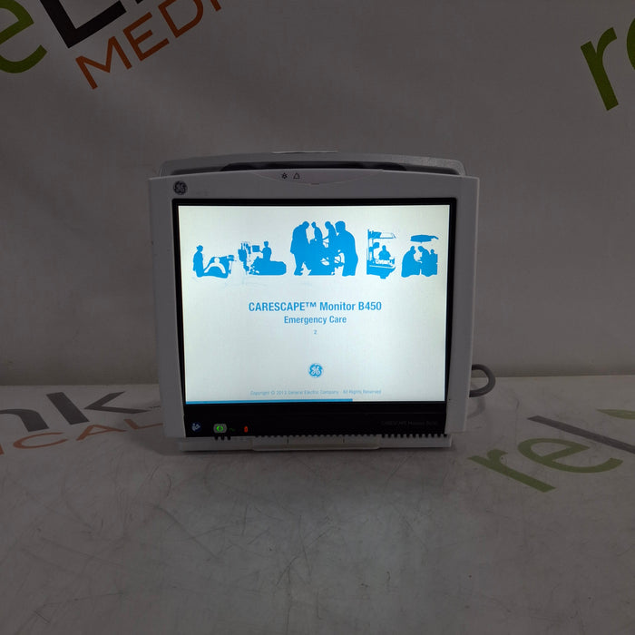 GE Healthcare Carescape B450 Emergency Care Patient Monitor