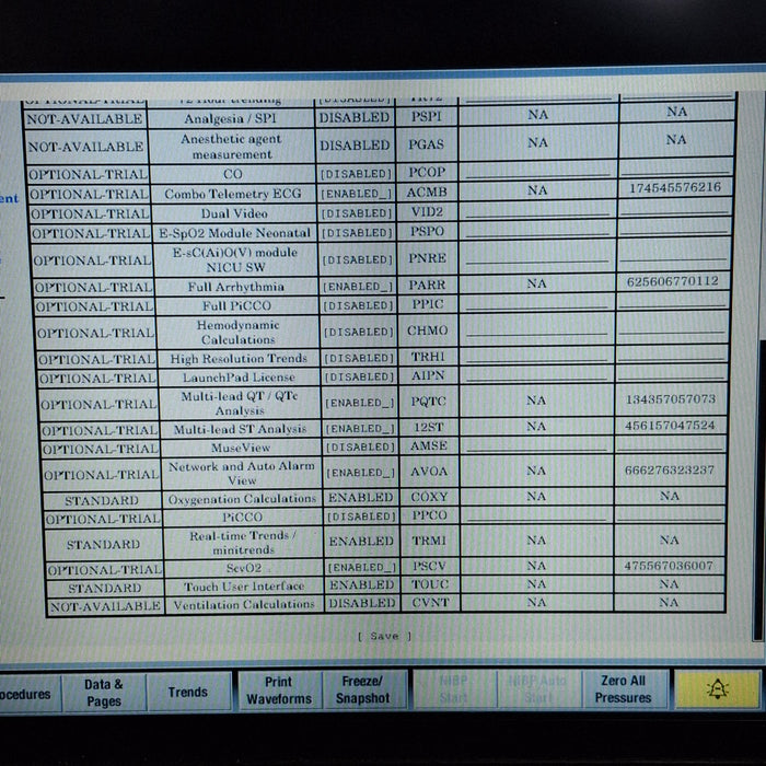 GE Healthcare Carescape B450 Emergency Care Patient Monitor