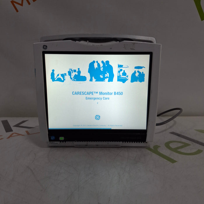 GE Healthcare Carescape B450 Emergency Care Patient Monitor