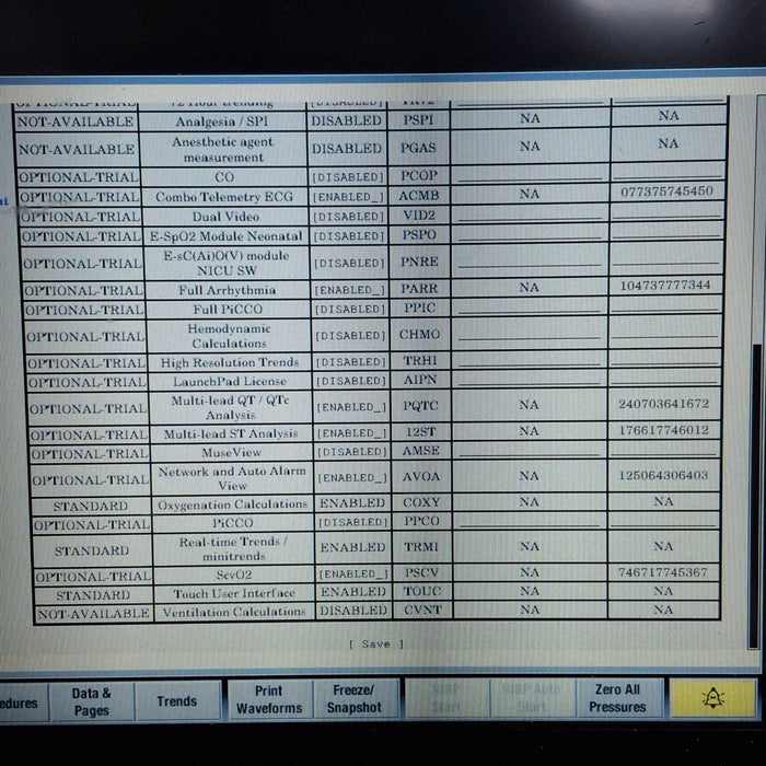 GE Healthcare Carescape B450 Emergency Care Patient Monitor