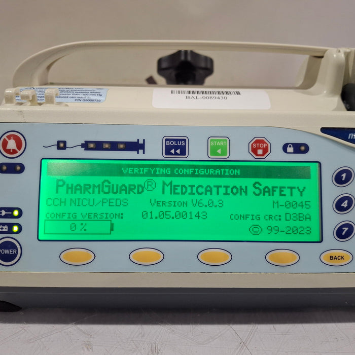 Smiths Medical Medfusion 3500 Version 6 Syringe Infusion Pump