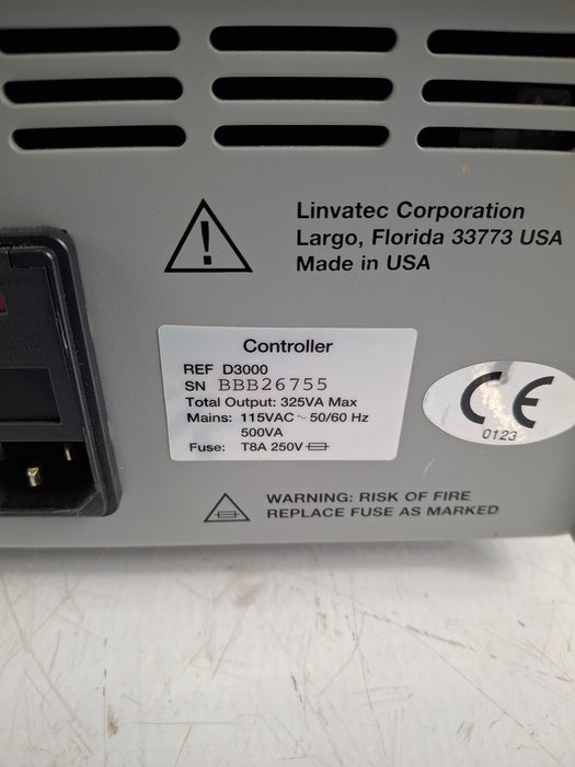 Linvatec D3000 Advantage Shaver Console