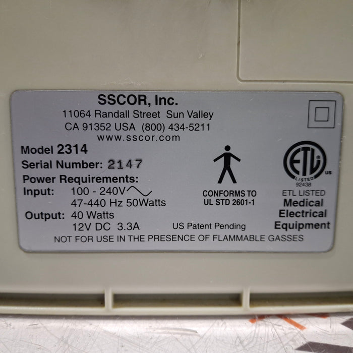 SSCOR, Inc. SSCOR, Inc. 2314 Portable Aspirator Respiratory reLink Online