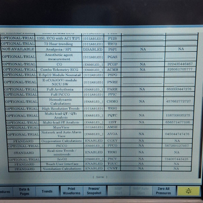 GE Healthcare Carescape B650 Critical Care Patient Monitor
