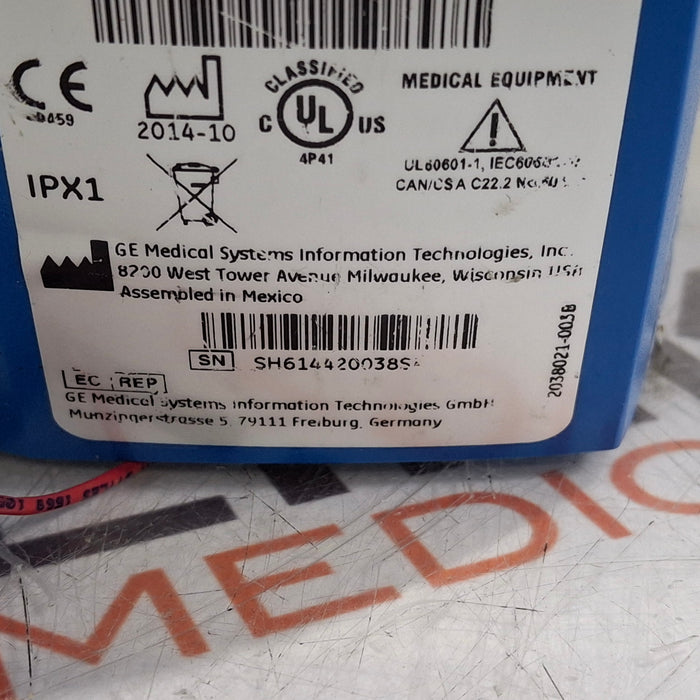 GE Healthcare Dinamap V100 - NIBP, SpO2, Temp Vital Signs Monitor