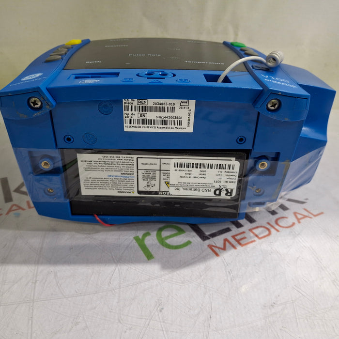 GE Healthcare Dinamap V100 - NIBP, SpO2, Temp Vital Signs Monitor
