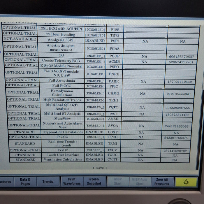 GE Healthcare Carescape B650 Critical Care Patient Monitor